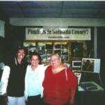 With smiles likes these, always a treat to have Connie, Jet, and Karen come by!